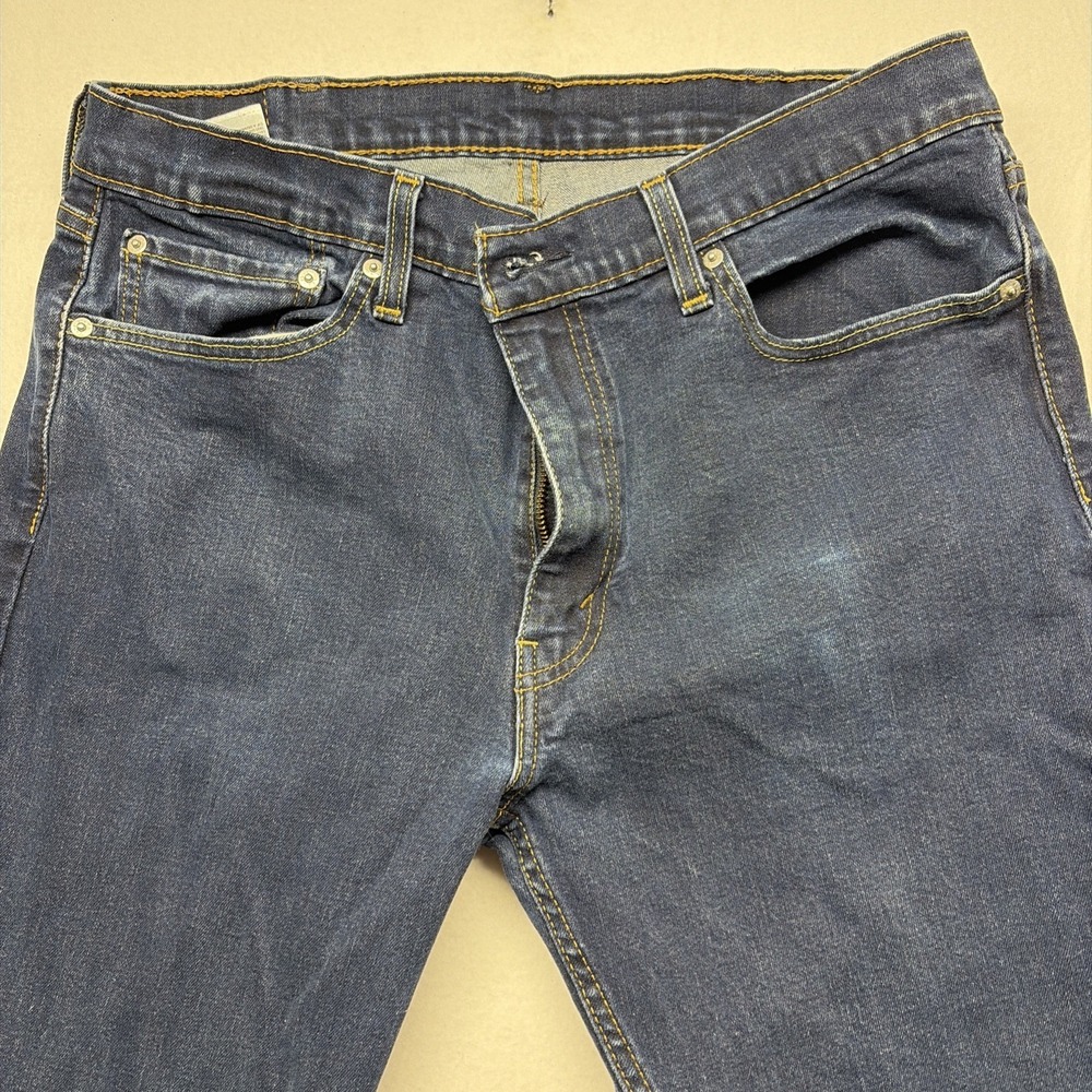Levis 511 Jeans Mens Blue‎ Slim Fit Dark Wash Denim